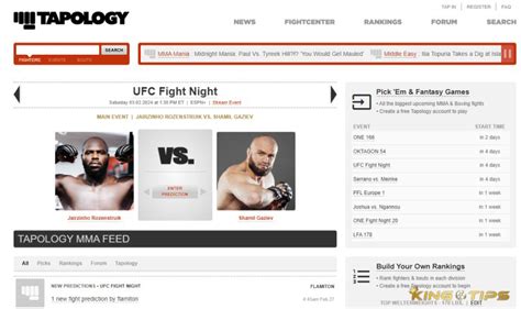 ufc betting forum.